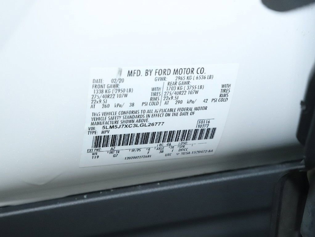 Used 2020 Lincoln Aviator Reserve w/ Equipment Group 201A image 21