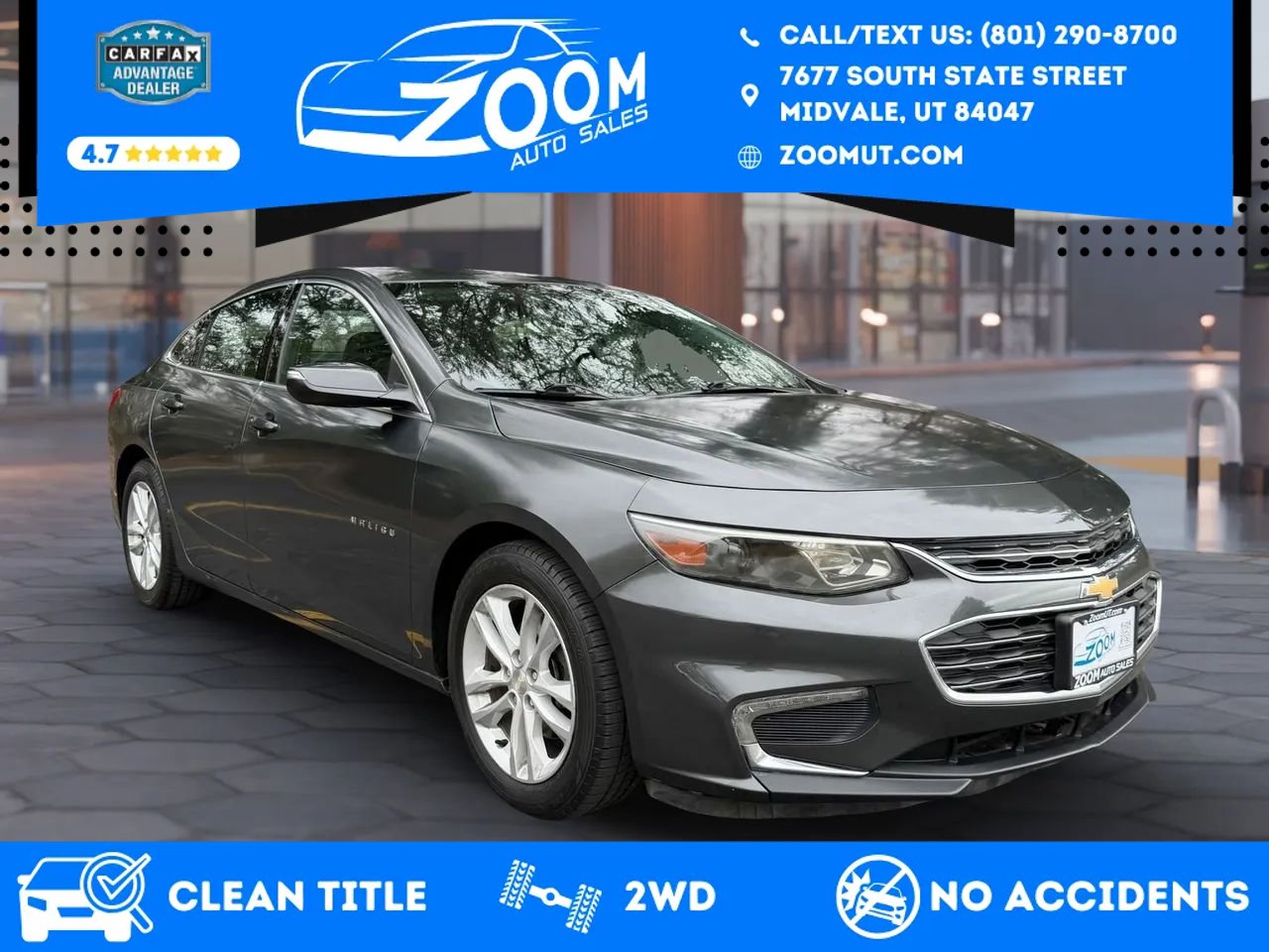 Used 2016 Chevrolet Malibu LT image 1