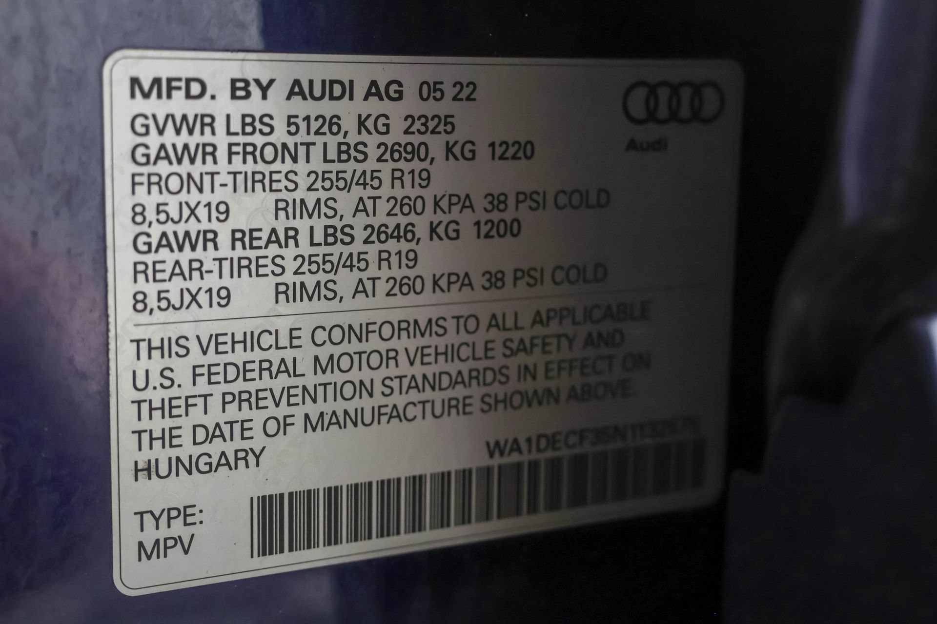 Used 2022 Audi Q3 2.0T Premium w/ Black Optic Sport Package AWD/4WD image 50