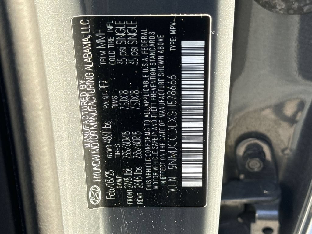 Used 2025 Hyundai Tucson SEL AWD/4WD image 27