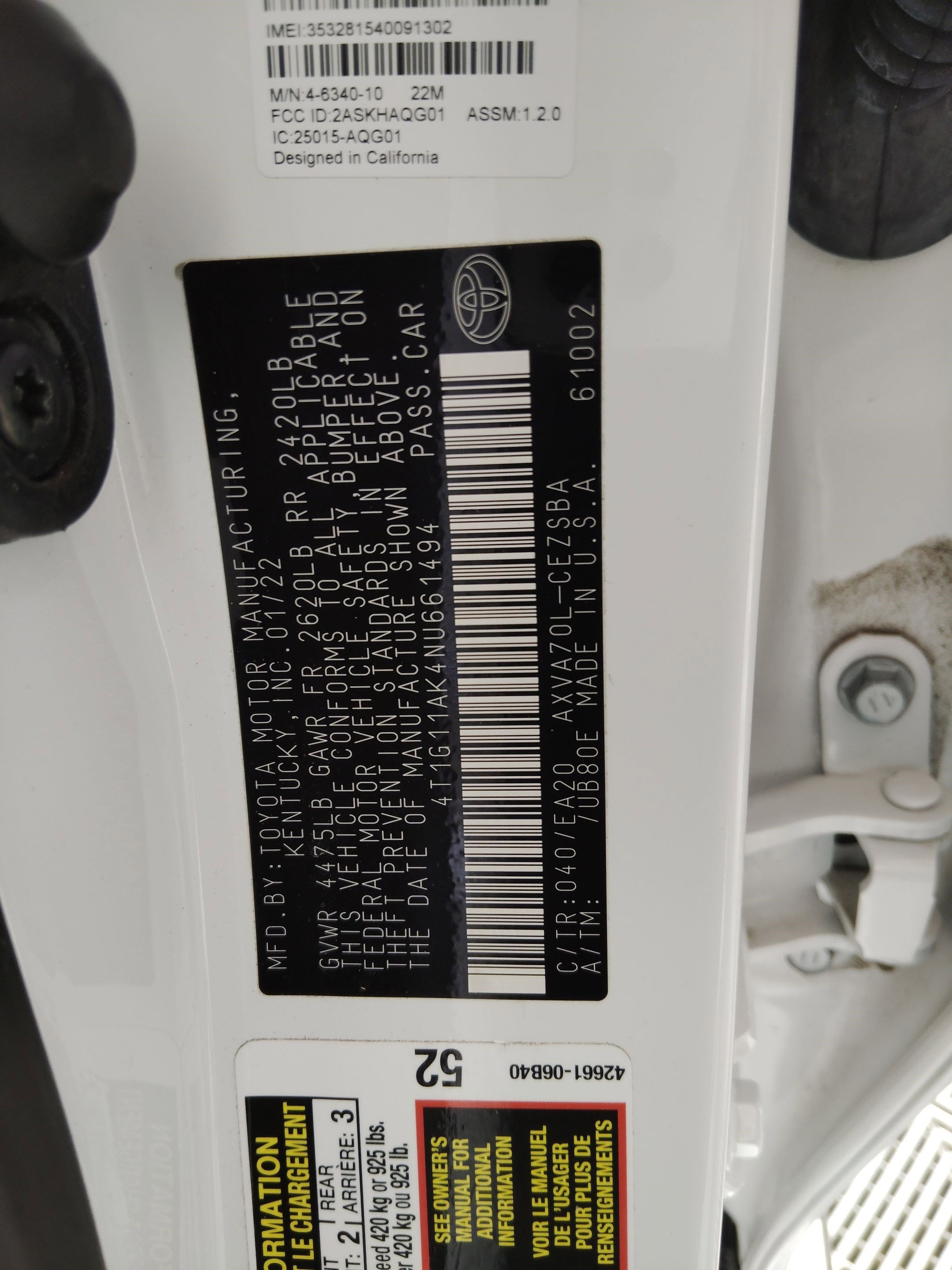 Used 2022 Toyota Camry SE image 19