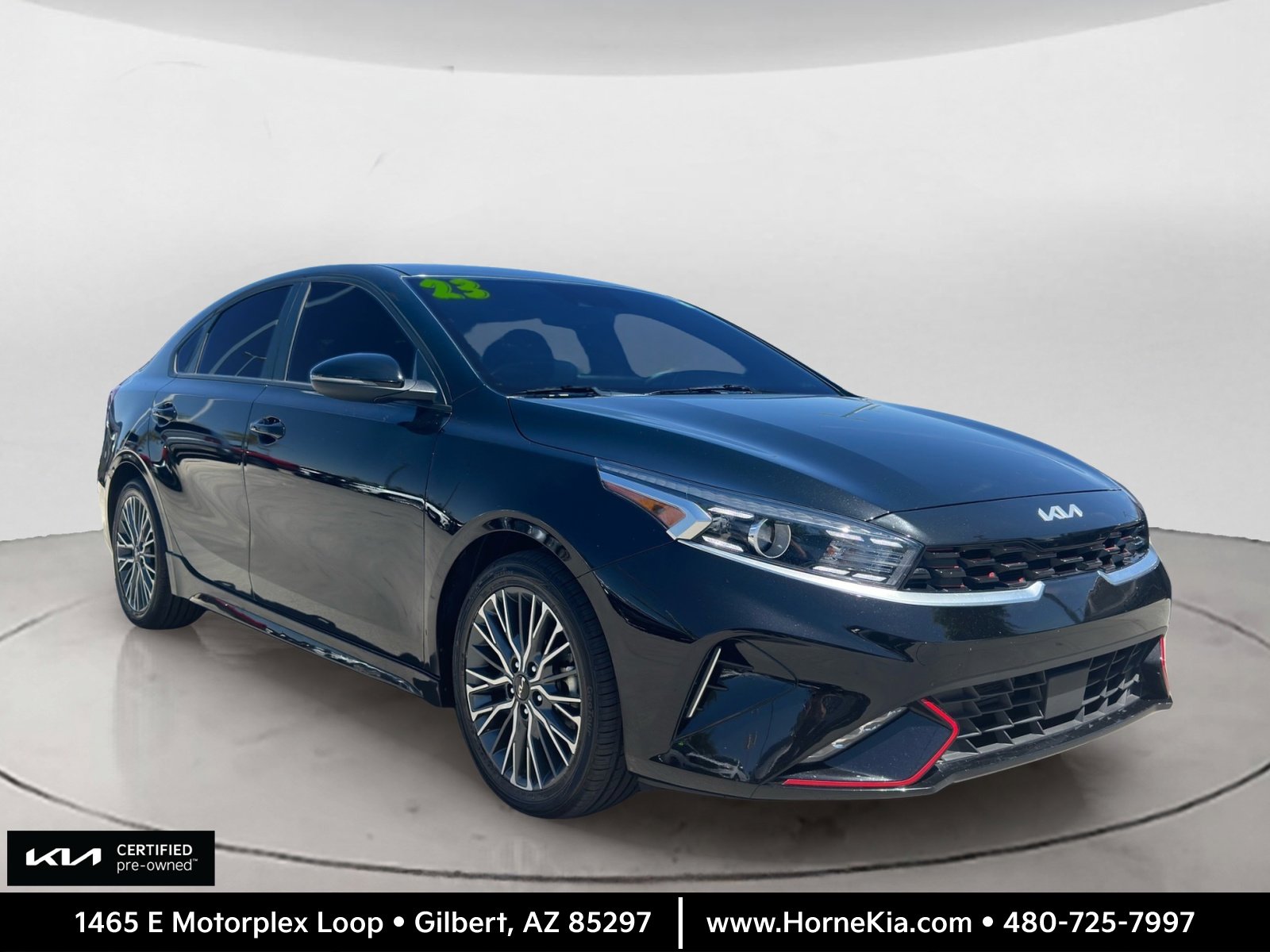 Certified 2023 Kia Forte GT-Line w/ GT-Line Premium Package FWD image 1