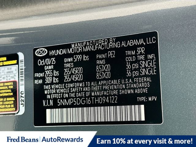 New 2026 Hyundai Santa Fe Calligraphy w/ Tow & Go Package image 8