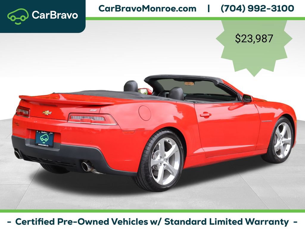Certified 2015 Chevrolet Camaro SS w/ RS Package RWD image 47
