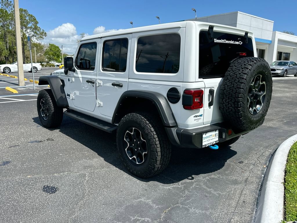 Used 2023 Jeep Wrangler Unlimited Rubicon 4xe w/ Cold Weather Group image 8