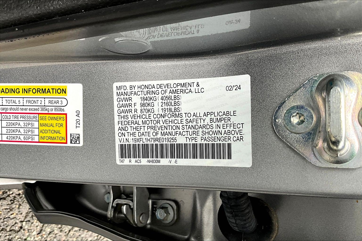 Certified 2024 Honda Civic EX-L image 34