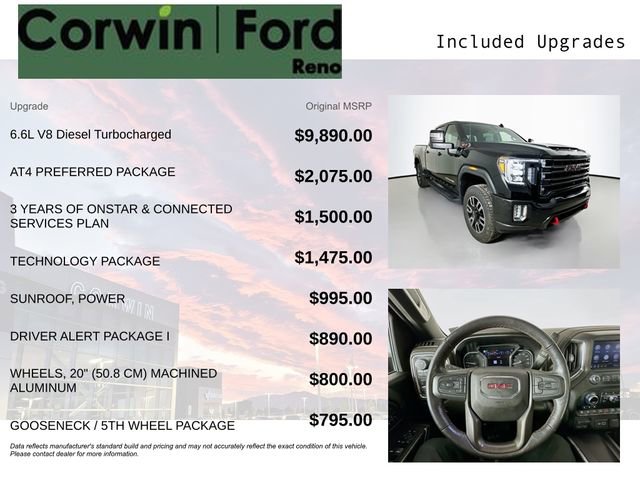 Used 2022 GMC Sierra 2500 AT4 w/ AT4 Preferred Package image 3