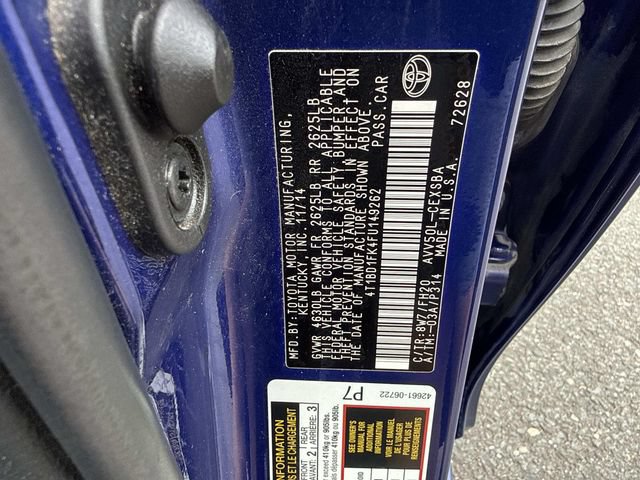 Used 2015 Toyota Camry SE w/ Moonroof Package FWD image 29
