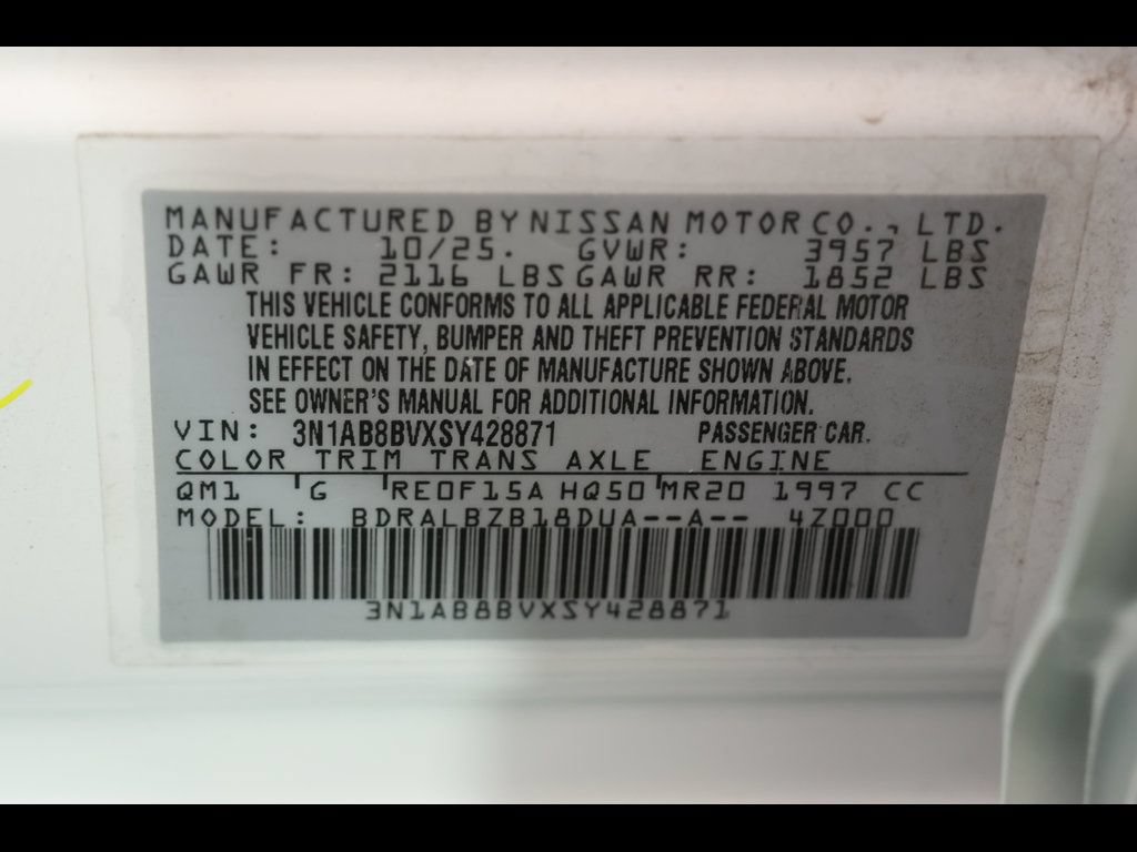 Used 2025 Nissan Sentra S FWD image 28
