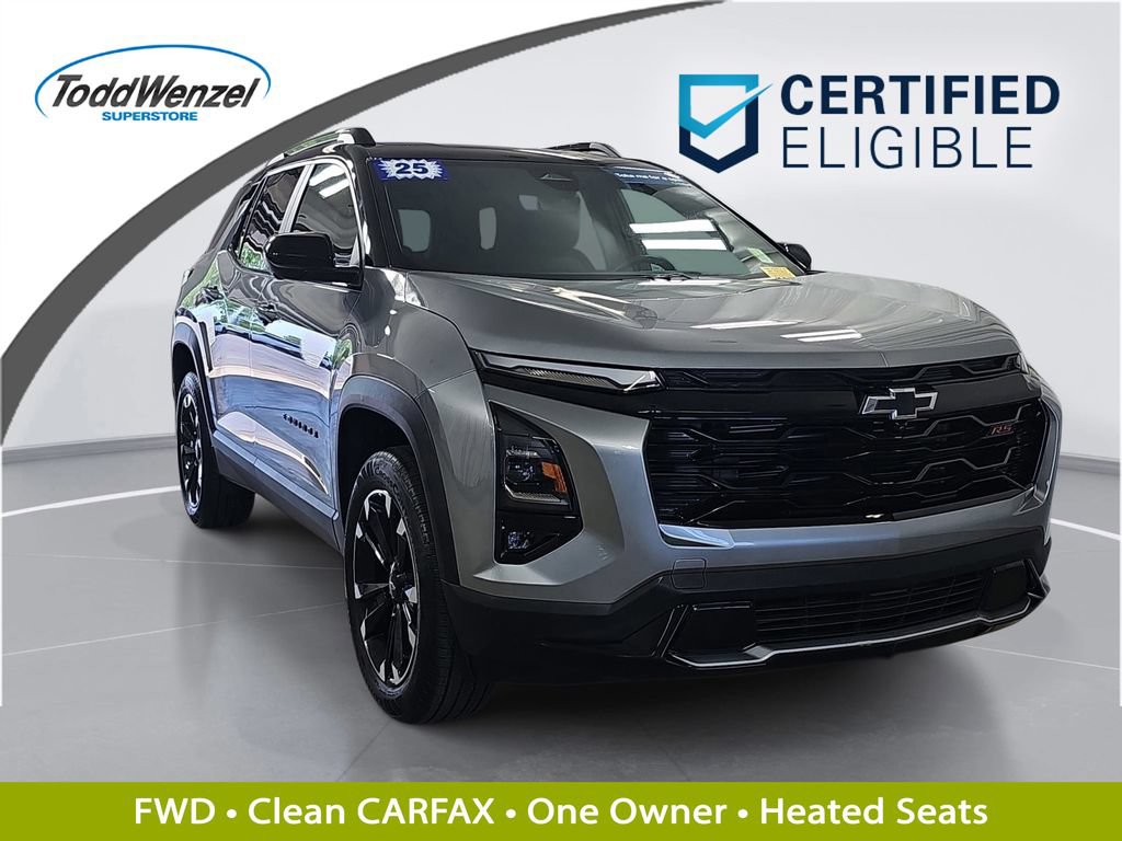 Certified 2025 Chevrolet Equinox RS w/ Safety and Technology Package FWD image 1
