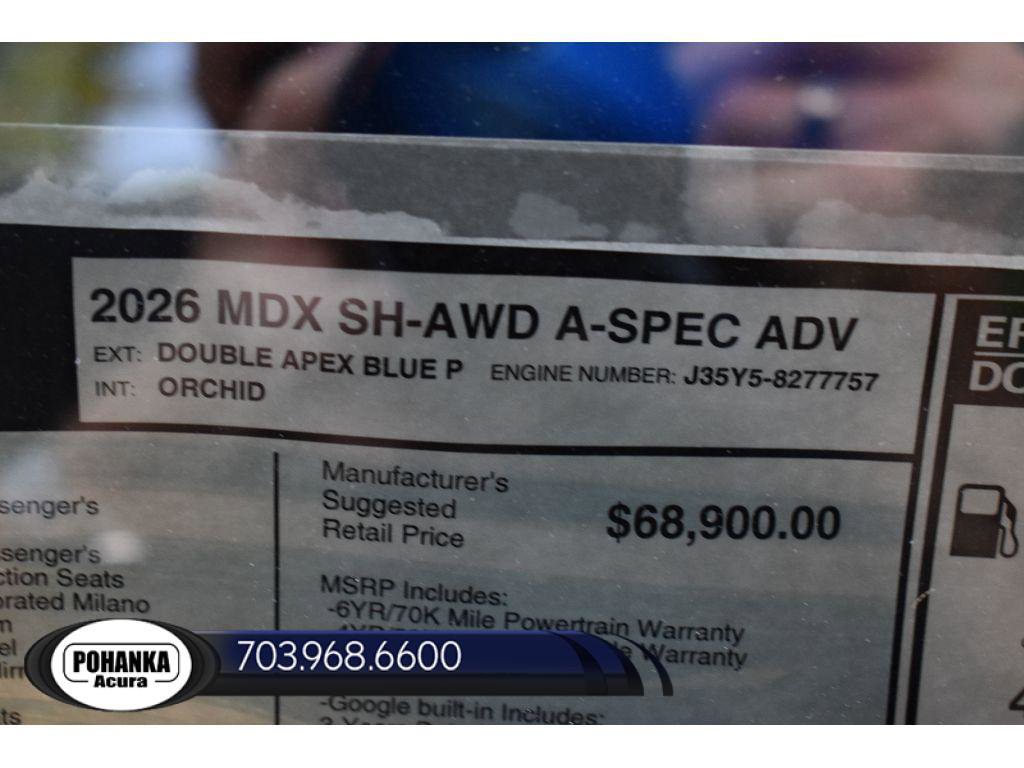 New 2026 Acura MDX A-Spec image 40