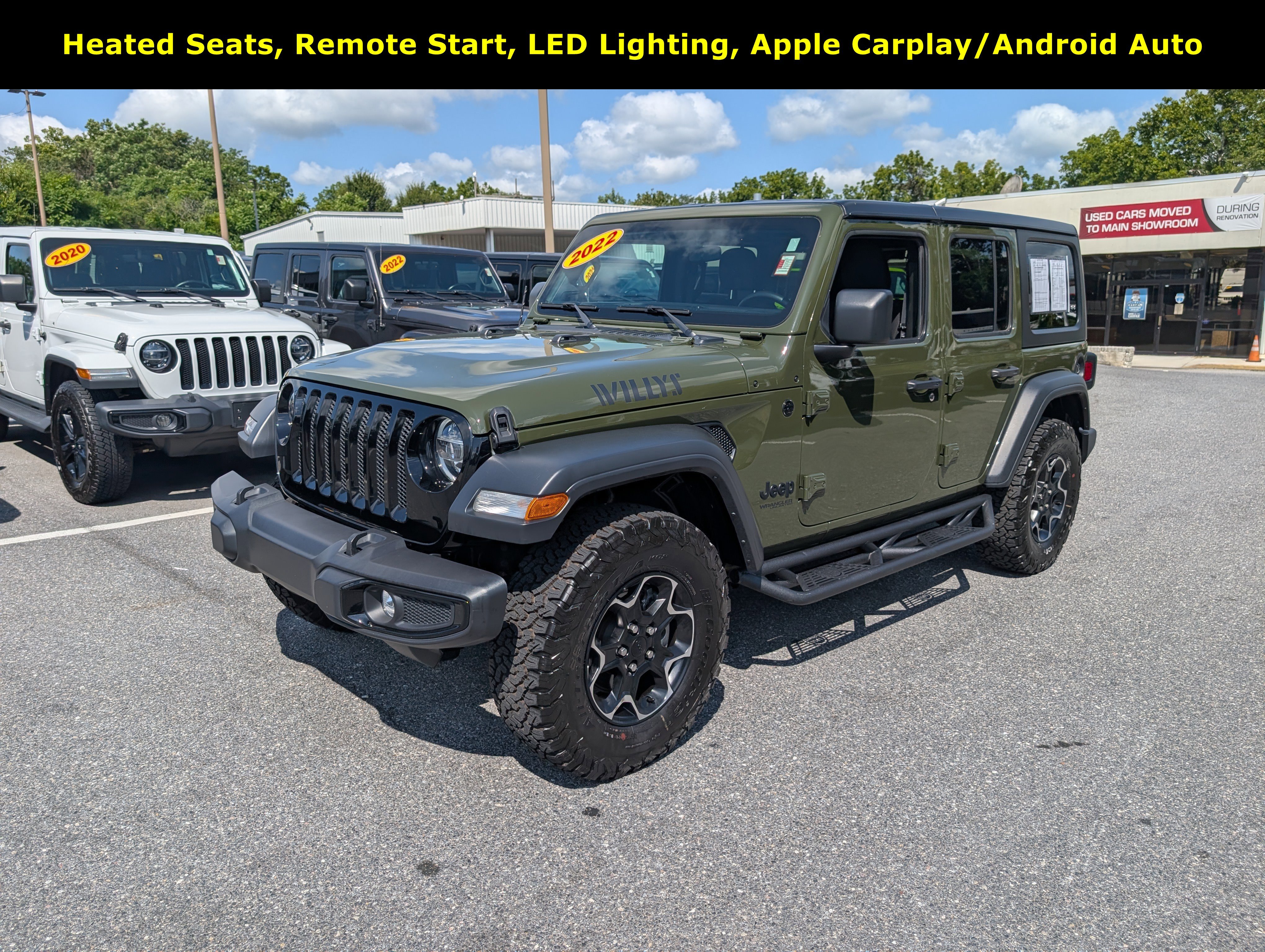 Used 2022 Jeep Wrangler Unlimited Sport