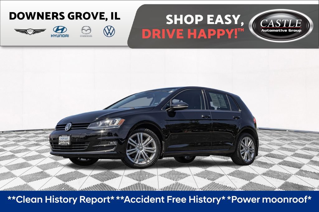 Used 2015 Volkswagen Golf TDI SE w/ Lighting Package FWD image 1