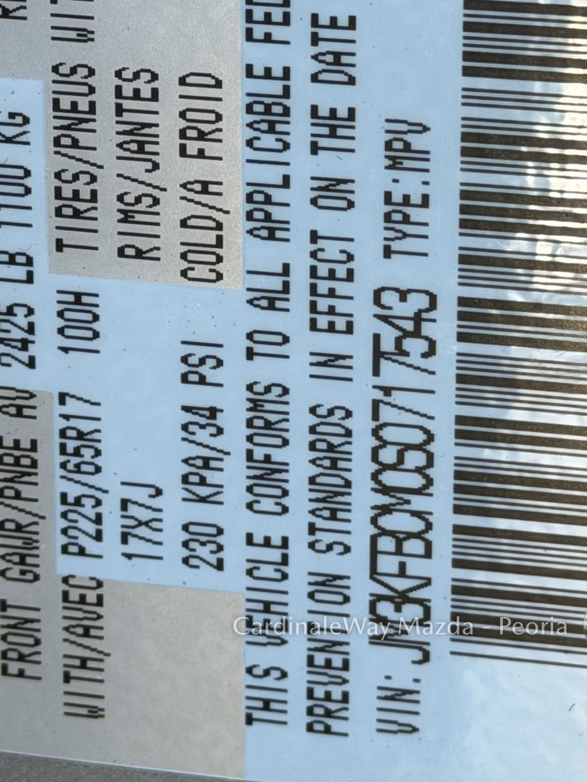 Certified 2025 MAZDA CX-5 AWD 2.5 S w/ Preferred Package image 40