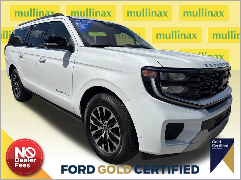 Certified 2025 Ford Expedition Max Platinum AWD/4WD image 1