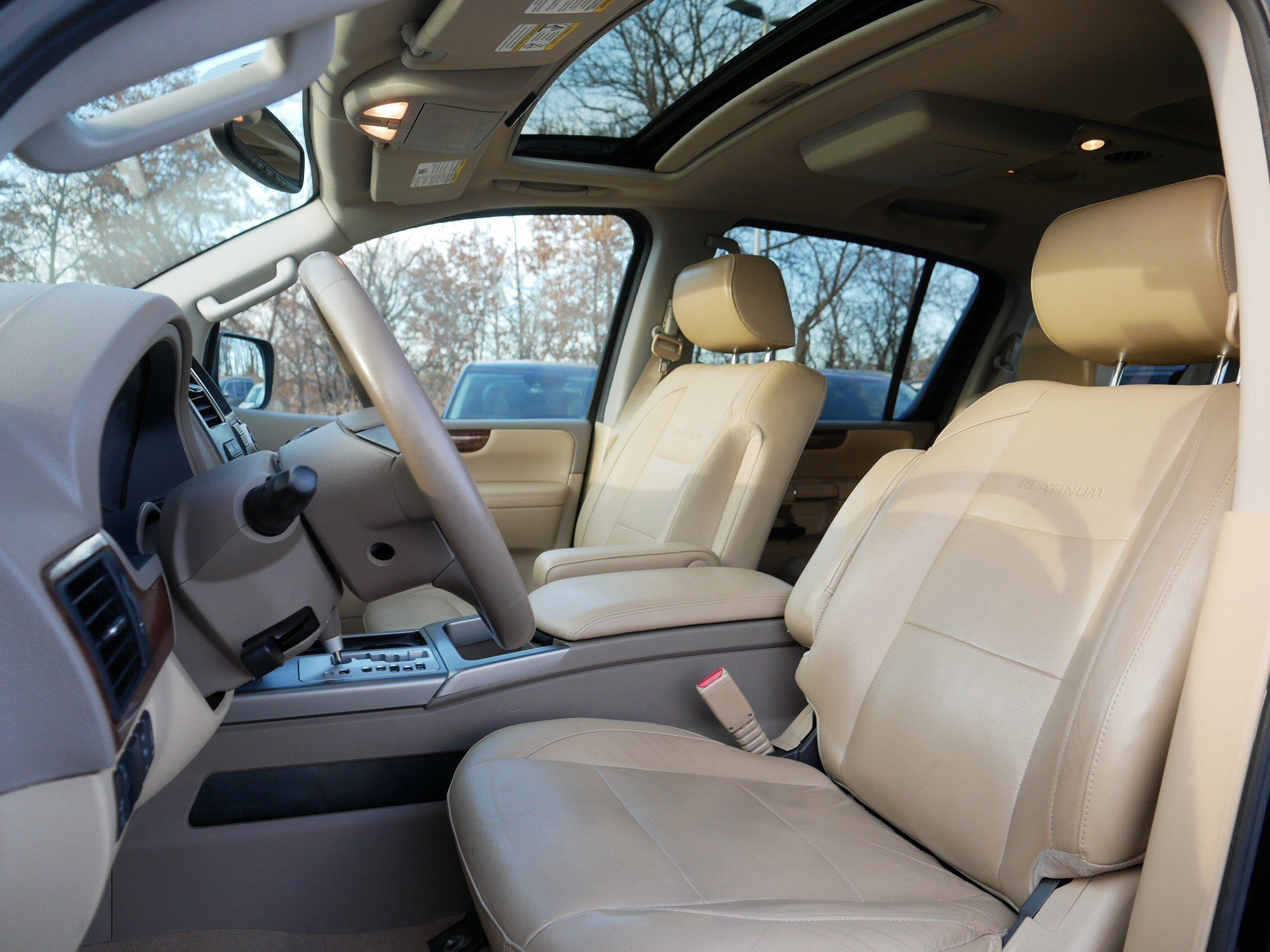 Used 2014 Nissan Armada Platinum w/ 2nd Row Captain Seat Package image 33