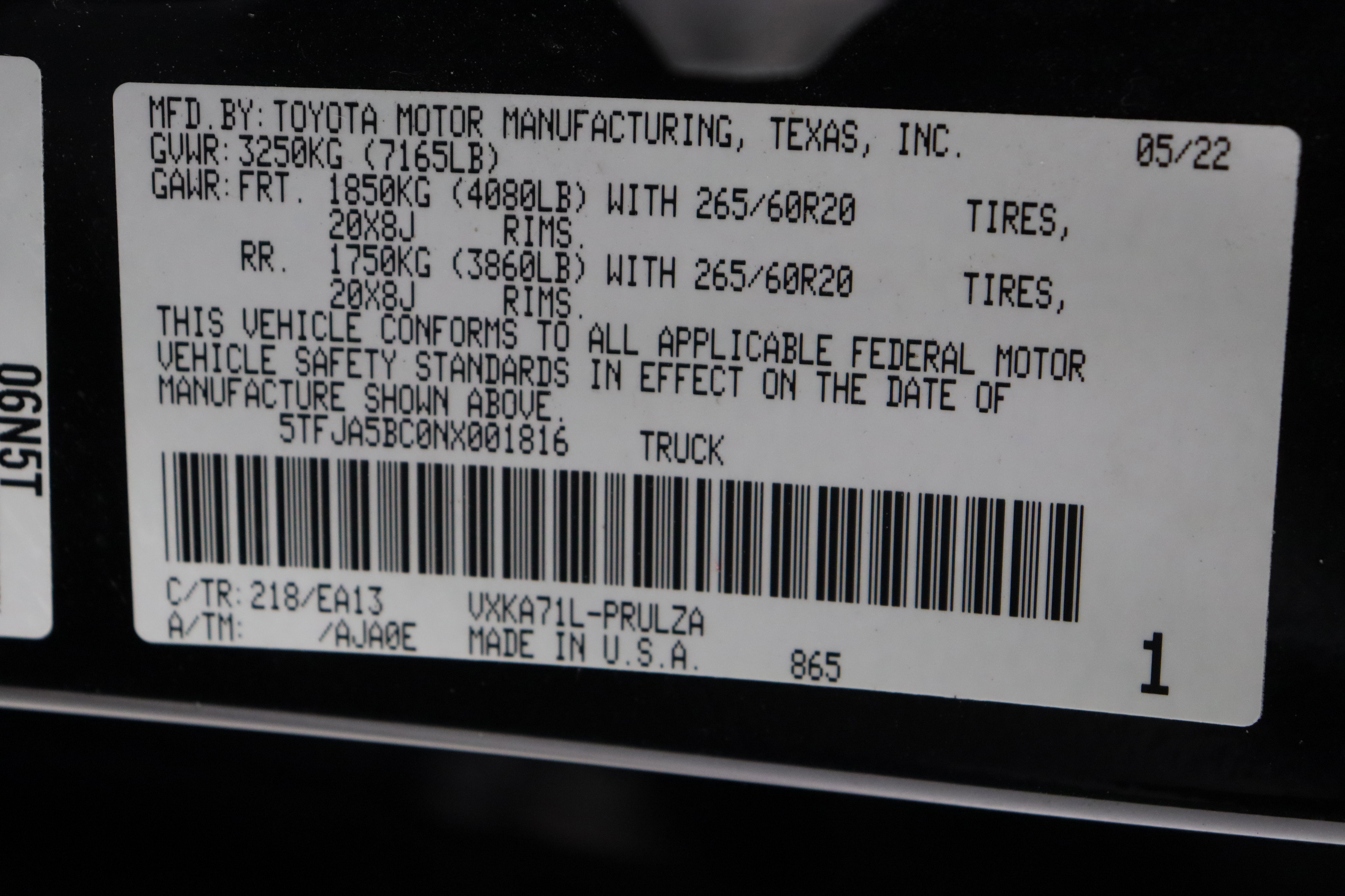 Used 2022 Toyota Tundra Limited image 43