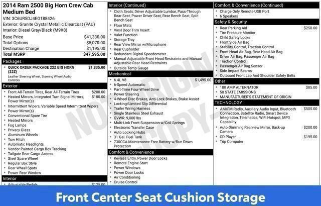 Used 2014 RAM 2500 Big Horn AWD/4WD image 60