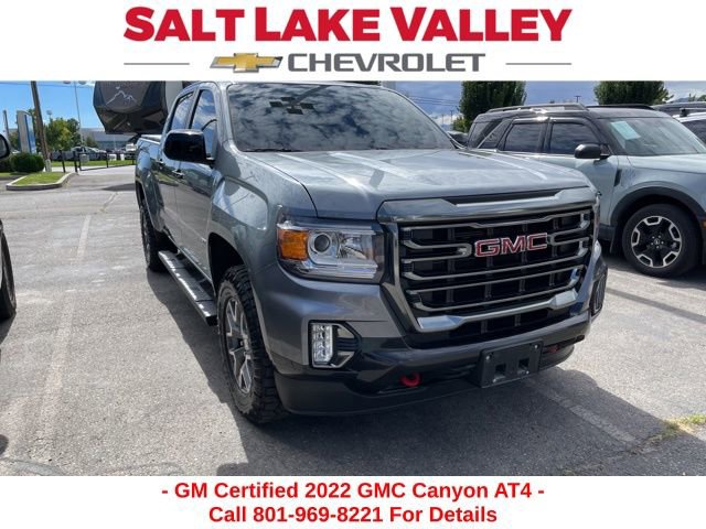 Certified 2022 GMC Canyon AT4