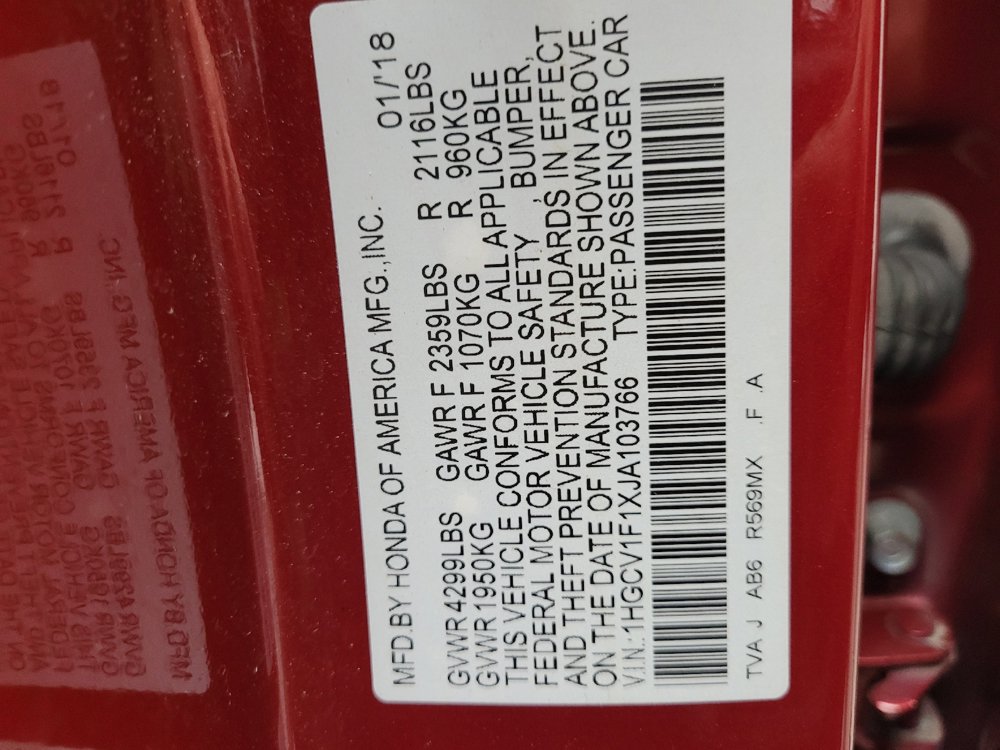 Used 2018 Honda Accord LX image 33