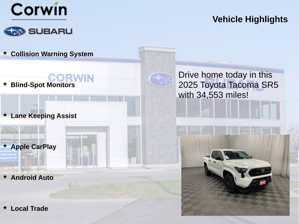 Used 2025 Toyota Tacoma SR5 AWD/4WD image 6