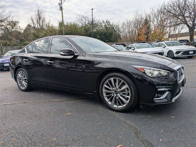 Used 2022 INFINITI Q50 Luxe w/ Cargo Package