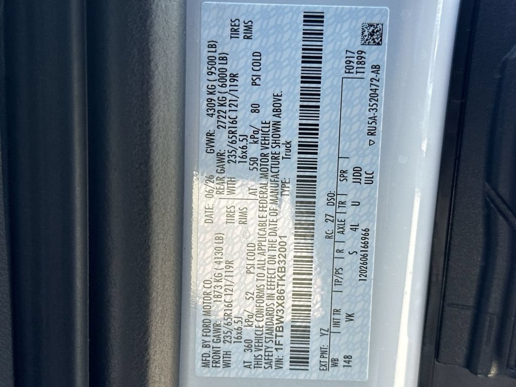 New 2026 Ford Transit 350 148 High Roof Extended w/ Load Area Protection Package RWD image 34