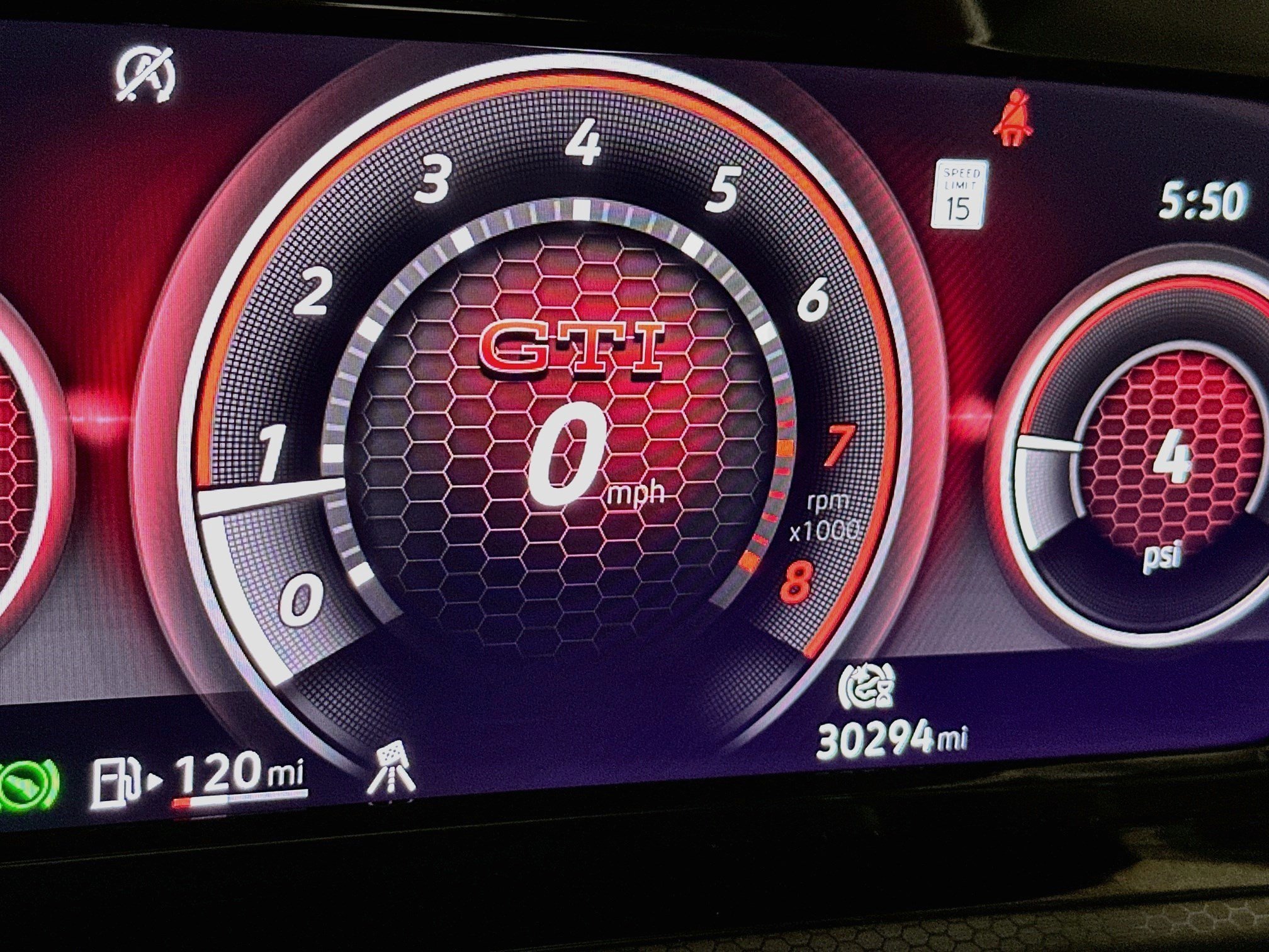 Used 2023 Volkswagen GTI SE w/ SE Leather Package FWD image 9