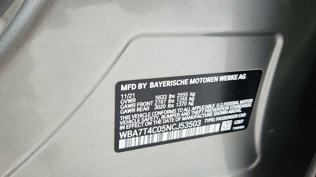 Used 2022 BMW 740i xDrive w/ M Sport Package image 69