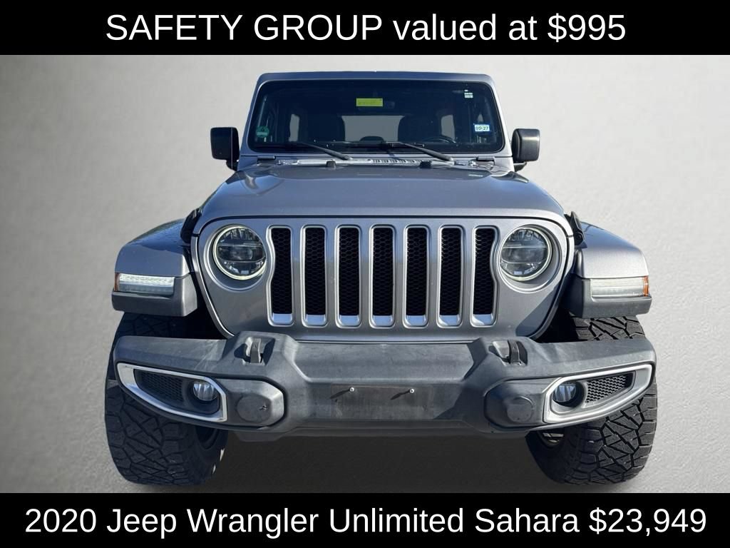 Used 2020 Jeep Wrangler Unlimited Sahara AWD/4WD image 8