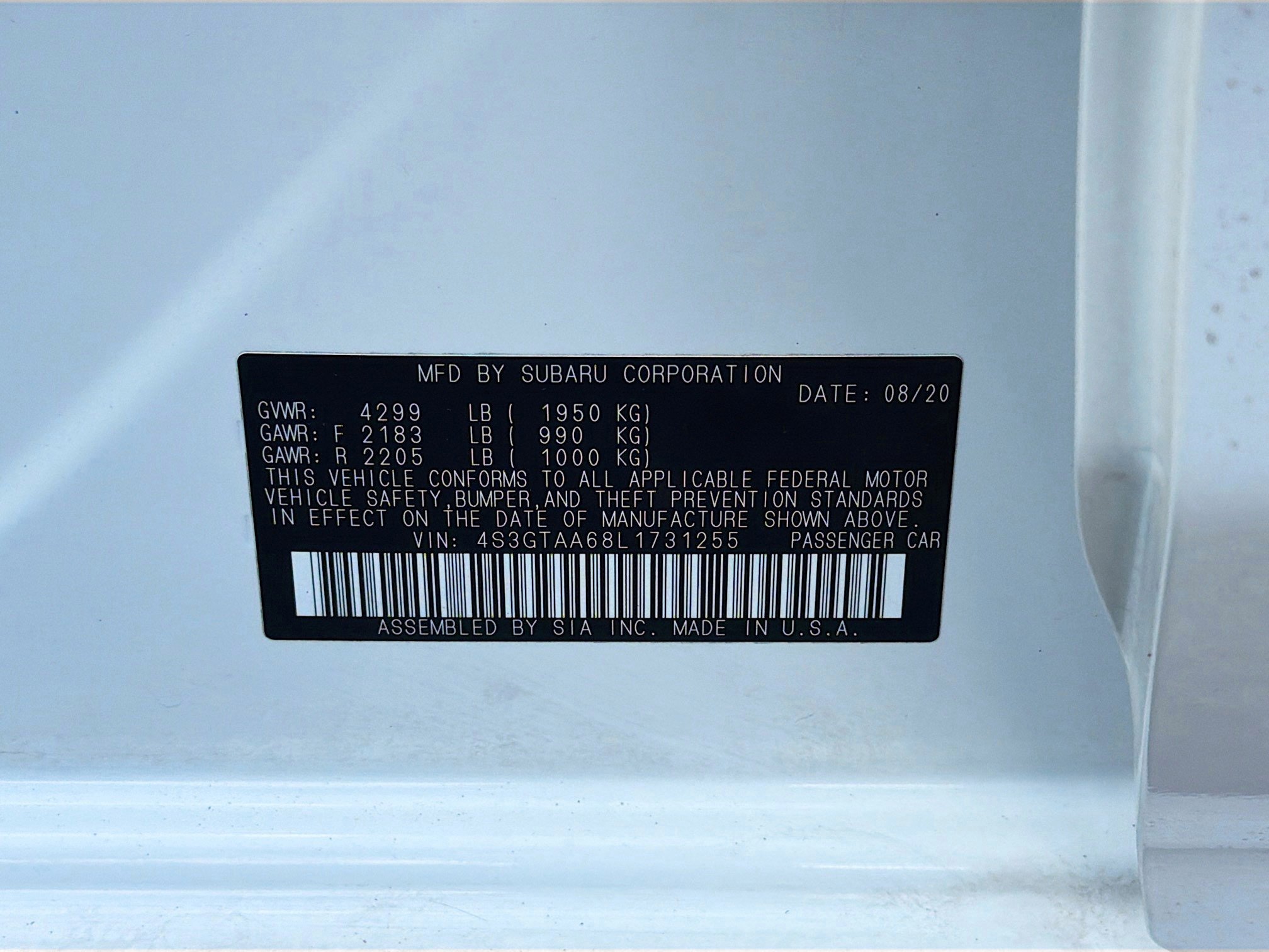 Used 2020 Subaru Impreza 2.0i image 41