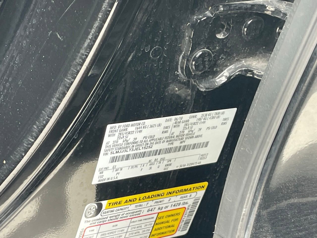 Used 2018 Lincoln Navigator L Reserve w/ Technology Package AWD/4WD image 14