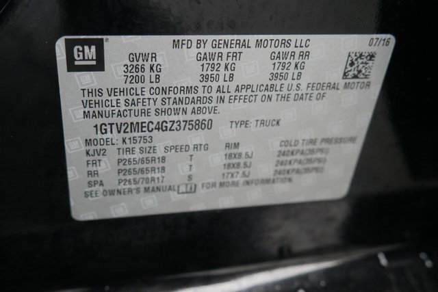 Used 2016 GMC Sierra 1500 SLE w/ All-Terrain Package image 26