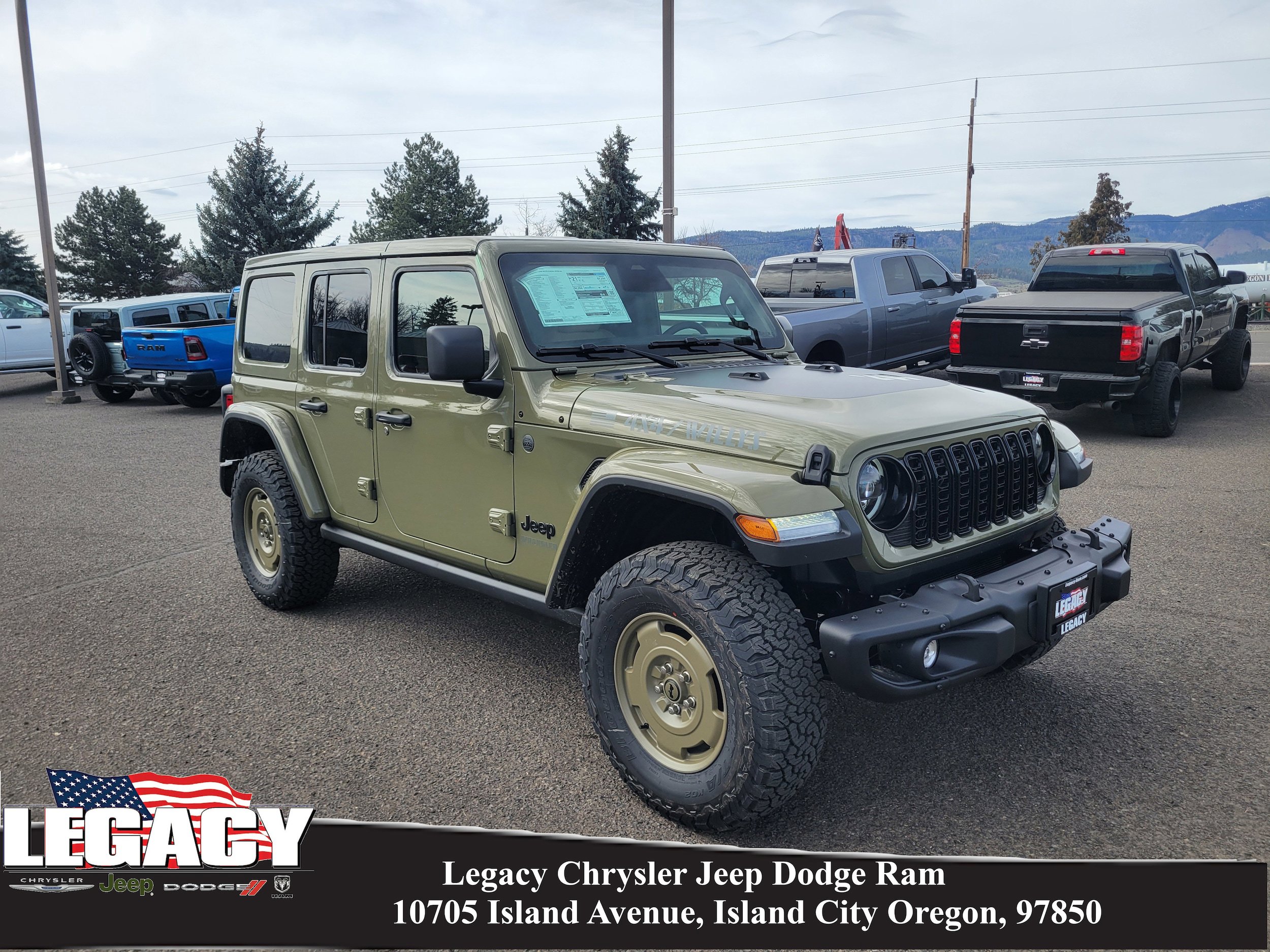 New 2026 Jeep Wrangler Unlimited Sport image 1