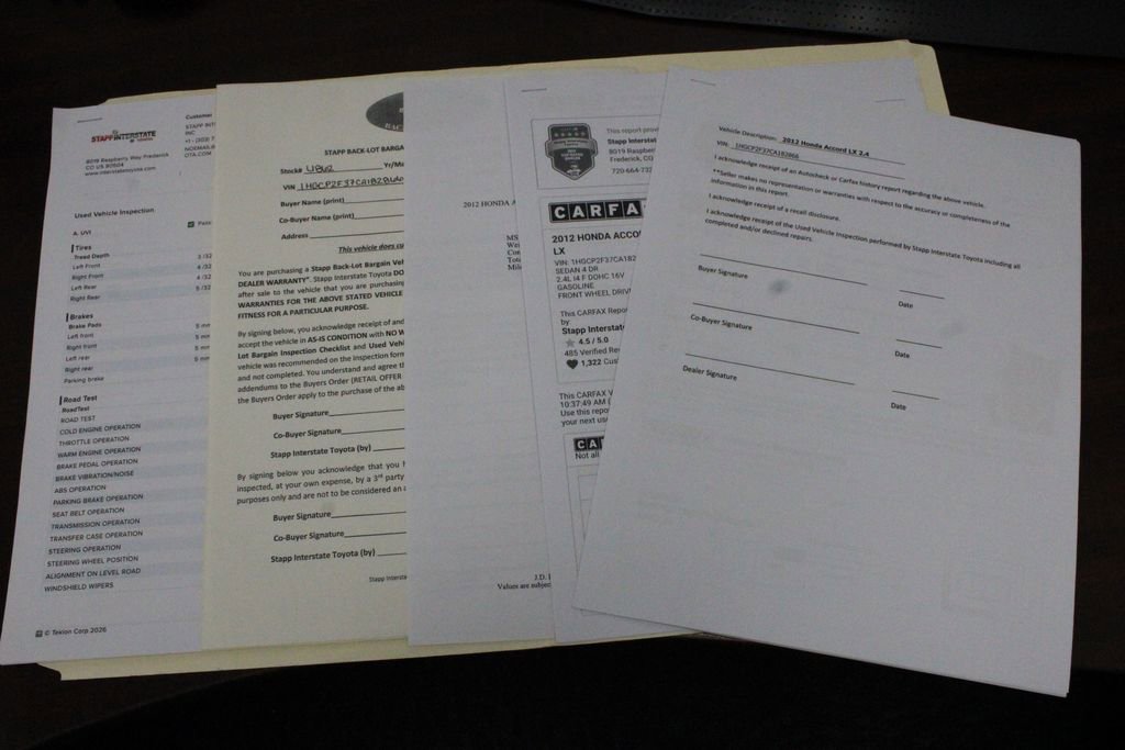 Used 2012 Honda Accord LX image 26