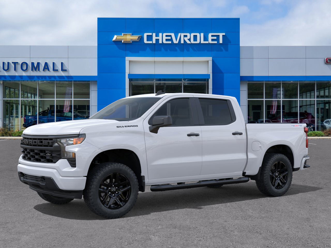 New 2026 Chevrolet Silverado 1500 Custom w/ Turbomax Blackout Package image 2