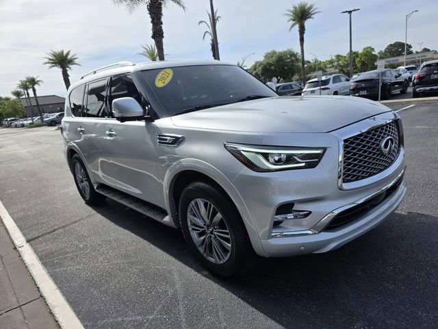 Used 2021 INFINITI QX80 Luxe w/ Cargo Package RWD image 4