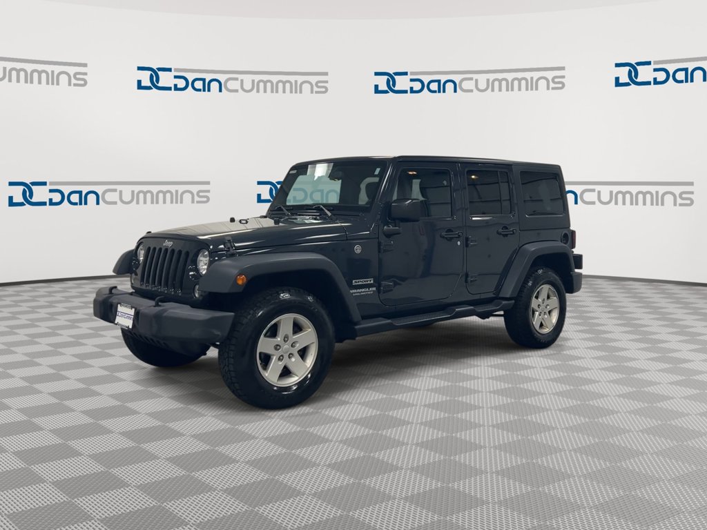 Used 2017 Jeep Wrangler Unlimited Sport w/ Quick Order Package 24S AWD/4WD image 4