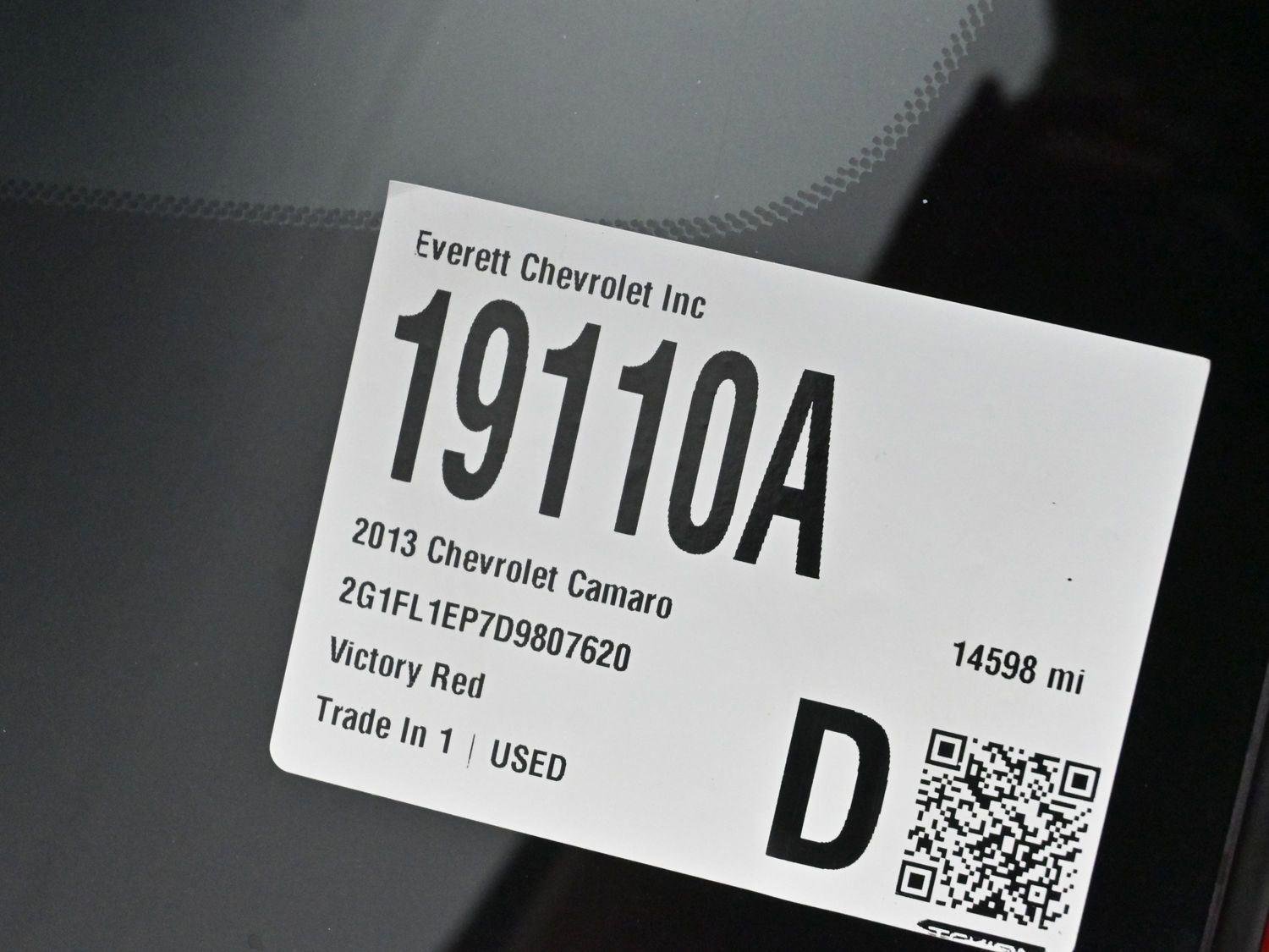 Used 2013 Chevrolet Camaro ZL1 image 8