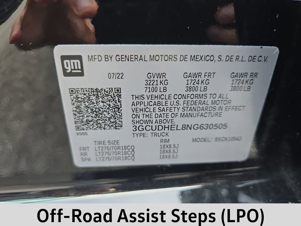 Used 2022 Chevrolet Silverado 1500 ZR2 w/ Technology Package image 7