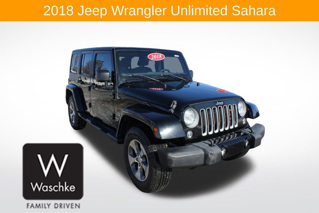 Used 2018 Jeep Wrangler Unlimited Sahara