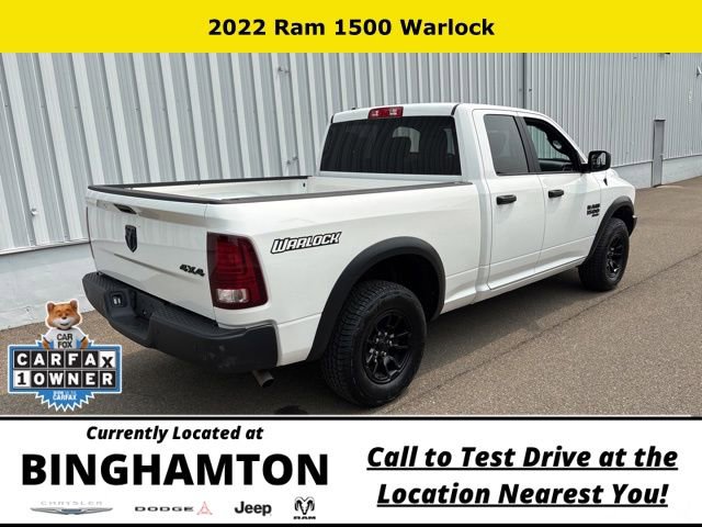 Used 2022 RAM 1500 Classic Warlock w/ Warlock Decor Package AWD/4WD image 6