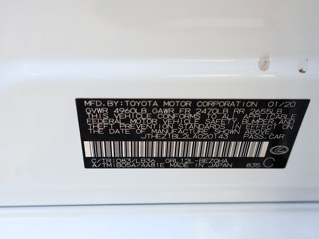 Used 2020 Lexus GS 350 F Sport image 51