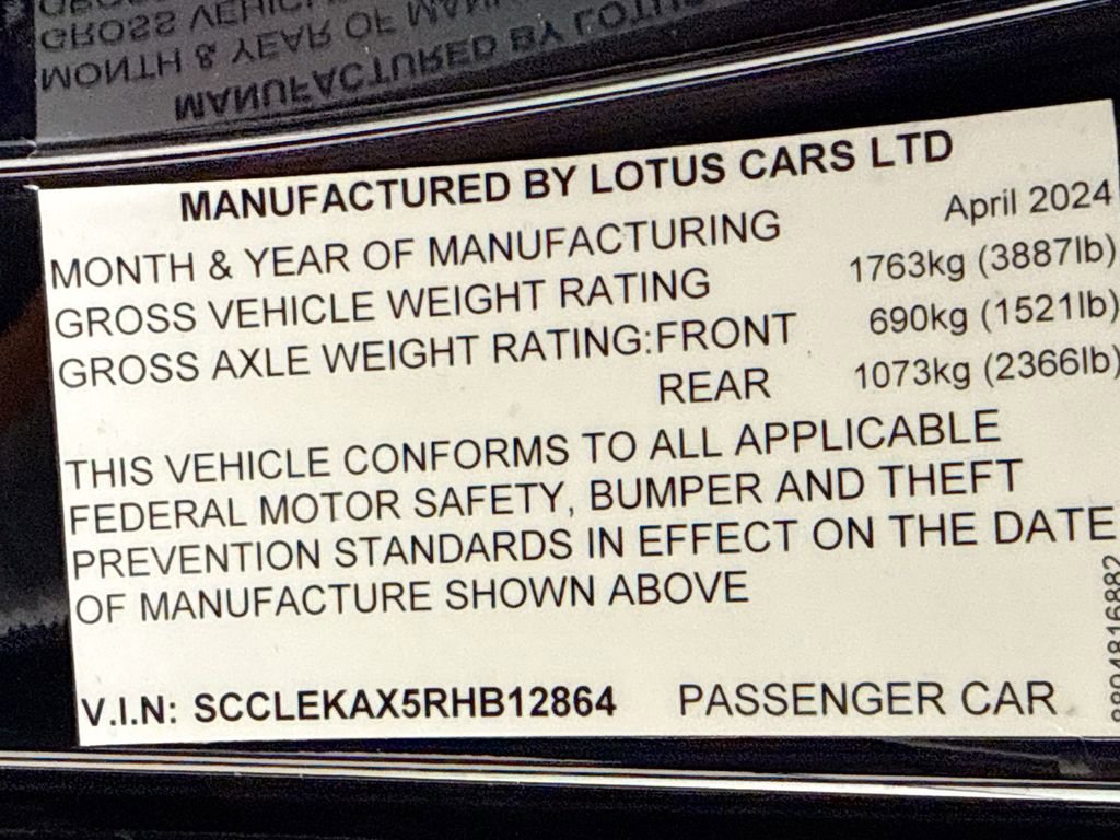 Used 2024 Lotus Emira First Edition image 28