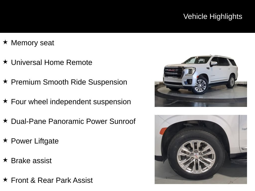 Used 2023 GMC Yukon SLT w/ SLT Premium Package AWD/4WD image 38