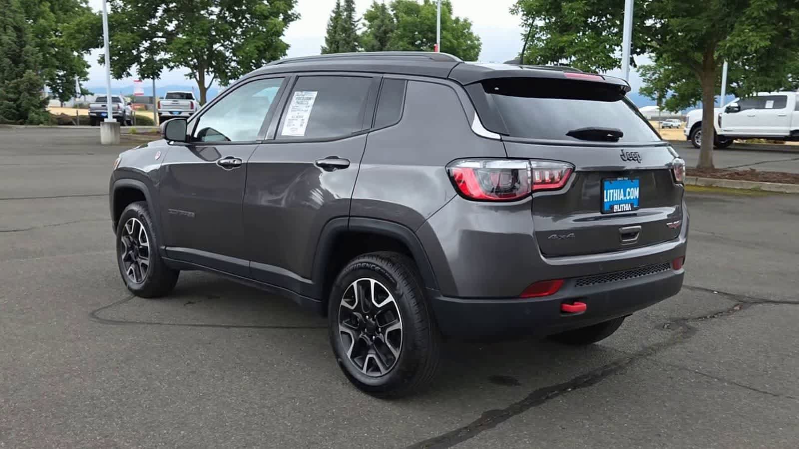 Used 2021 Jeep Compass Trailhawk AWD/4WD image 6