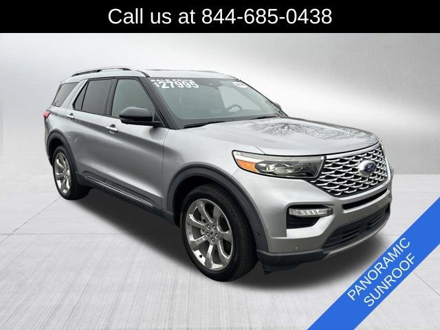 Used 2020 Ford Explorer Platinum w/ Premium Technology Package image 3