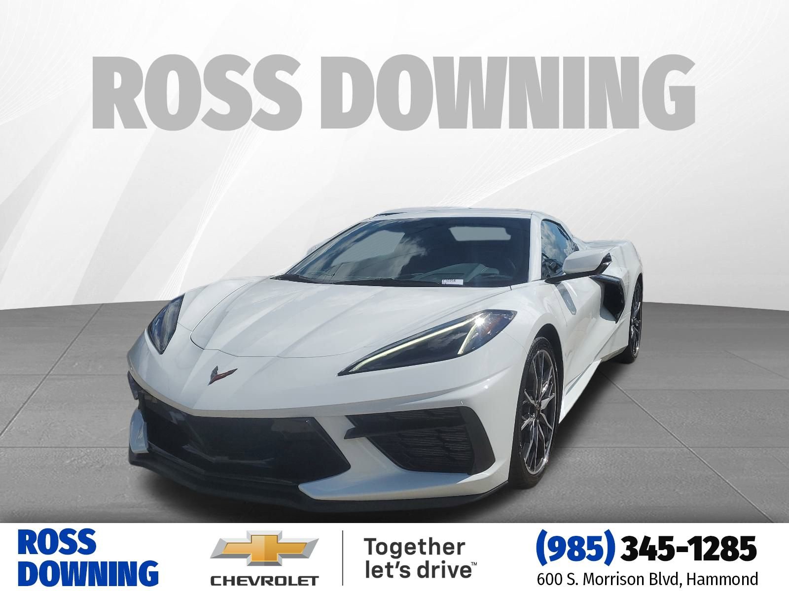 Used 2024 Chevrolet Corvette Stingray Convertible w/ Battery Protection Package