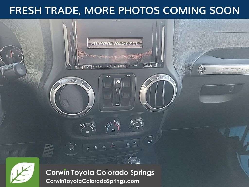 Used 2017 Jeep Wrangler Unlimited Sahara w/ Quick Order Package 24E Chief image 13