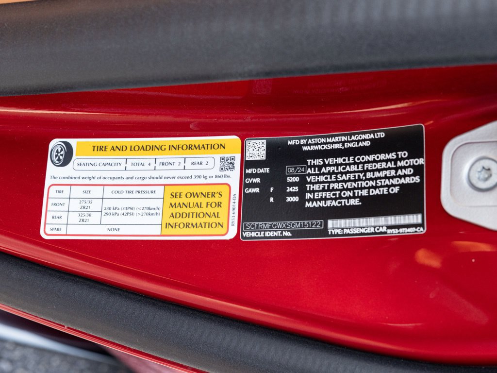 Used 2025 Aston Martin DB12 Convertible RWD image 70
